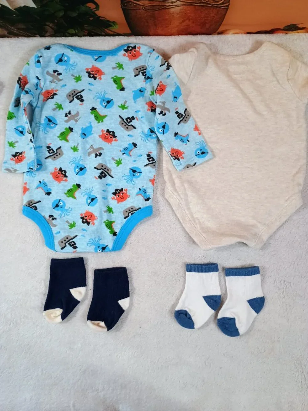 EUC Bundle-12pc Gymboree, Wonder Nation Sz 0-3M Mix & Match Outfits Essentials
